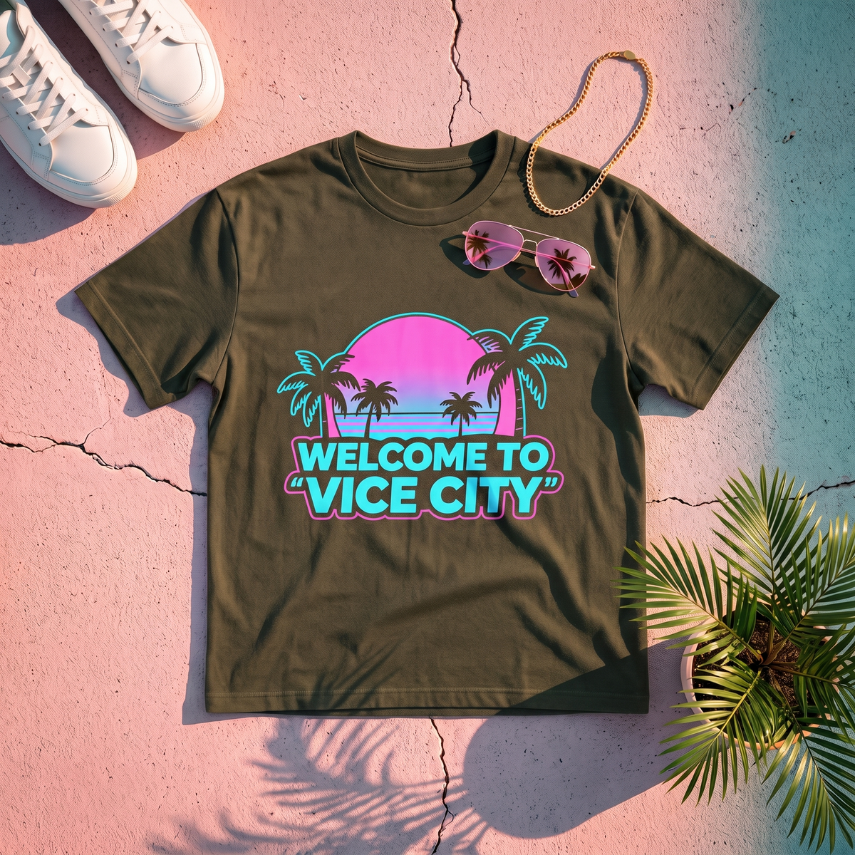 Retrowave Drift Tee