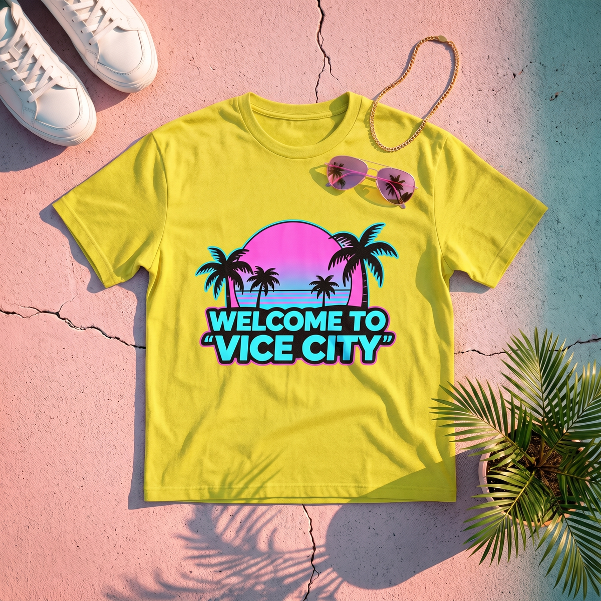 Retrowave Drift Tee