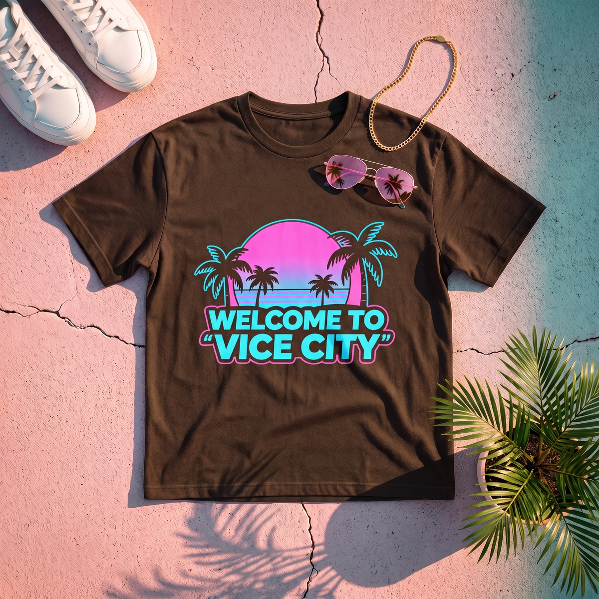 Retrowave Drift Tee