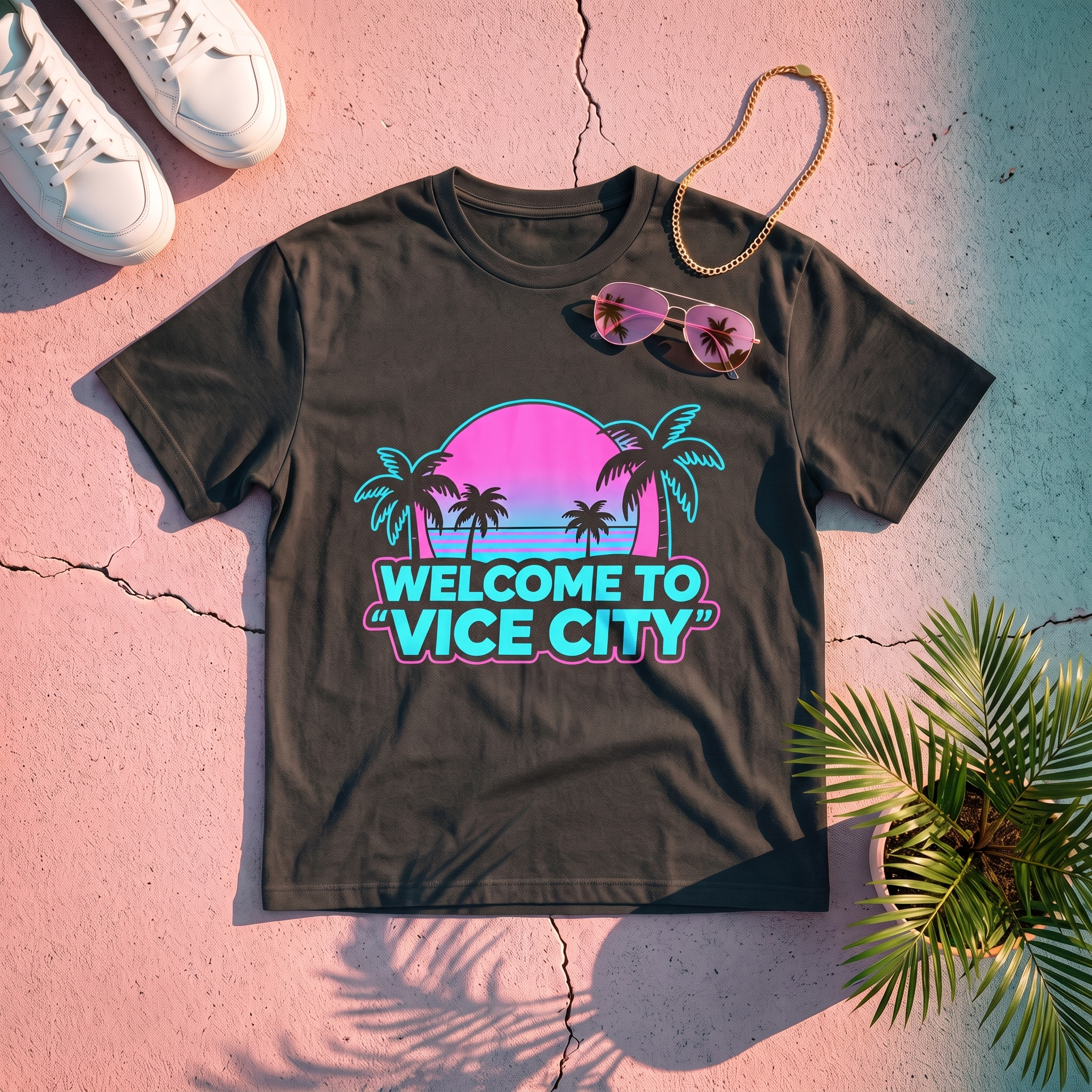 Retrowave Drift Tee